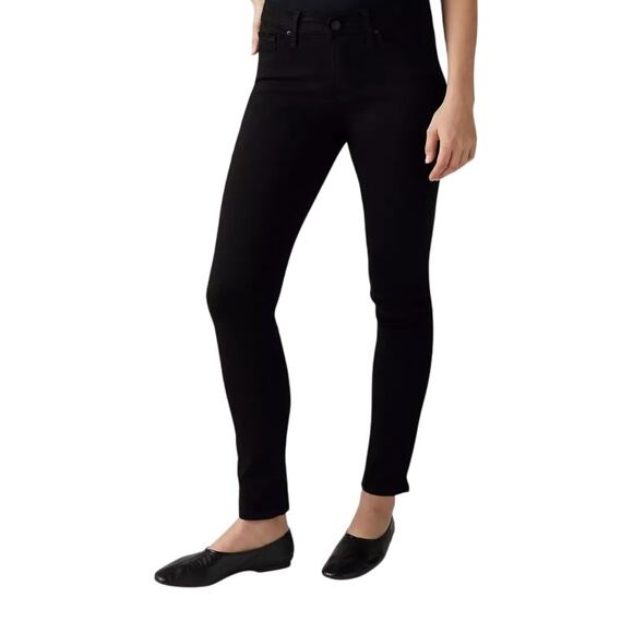 New LEVI'S Women's 311 Shaping Skinny Mid-Rise Jeans Soft Black 32x30 NWT - Picture 1 of 7